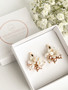 Fiore Rose Gold korvakorut 