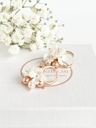 Fiore Rose Gold korvakorut 