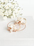 Fiore Rose Gold korvakorut 