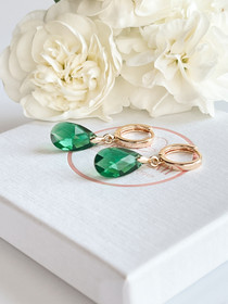 Silvia kristallihelmi korvakorut