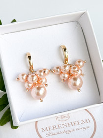 Lunette - Rose Peach korvakorut 