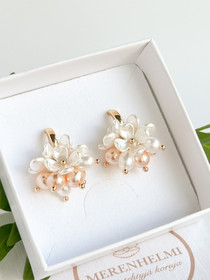 Fiore - Rose Peach korvakorut 