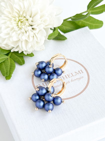 Pearly - Midnight Blue korvakorut 