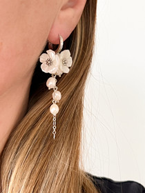 Maribel Silver korvakorut 