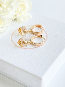 Evely Gold kristallihelmi korvakorut