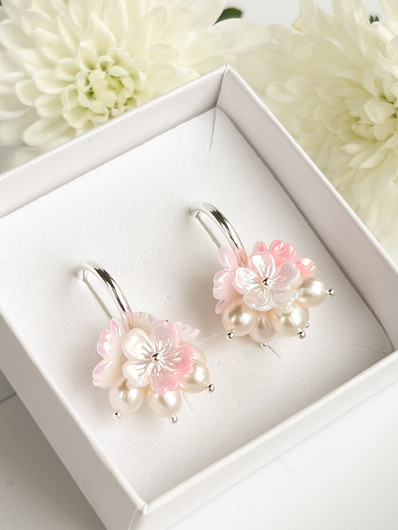 Evelyn Blossom Rose korvakorut 