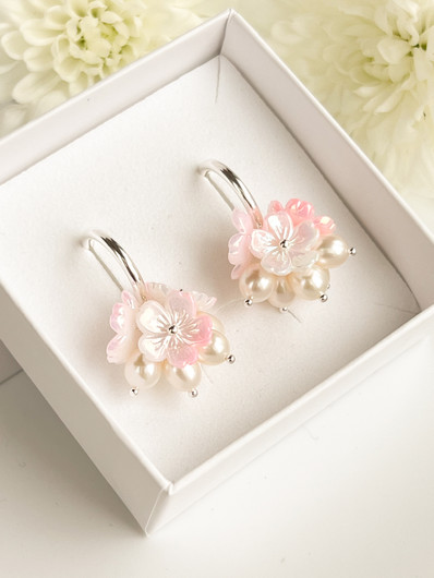 Evelyn Blossom Rose korvakorut 