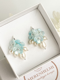 Elara Aqua korvakorut 