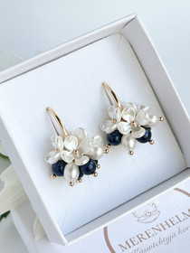 Fiore - Night Blue korvakorut 