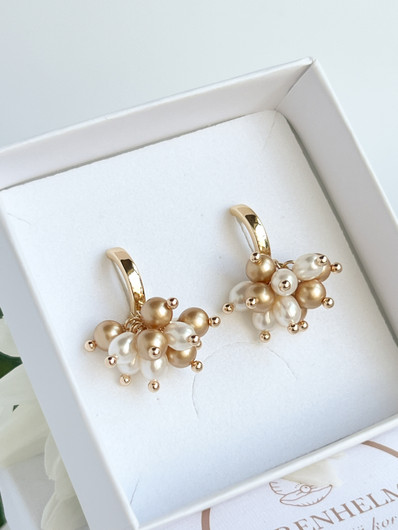 Alysa- Vintage Gold korvakorut