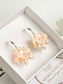 Evelyn Blossom Peach korvakorut 