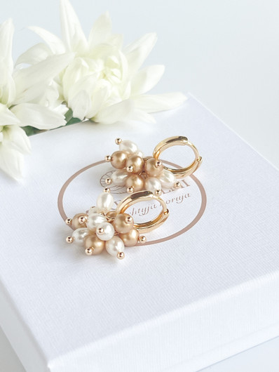 Alysa- Vintage Gold korvakorut