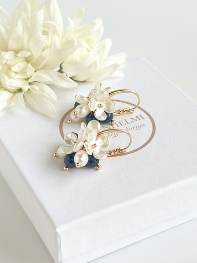 Fiore - Night Blue korvakorut 