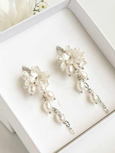 Lidianna silver korvakorut