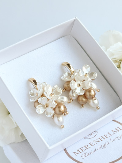 Emily - Vintage gold korvakorut 