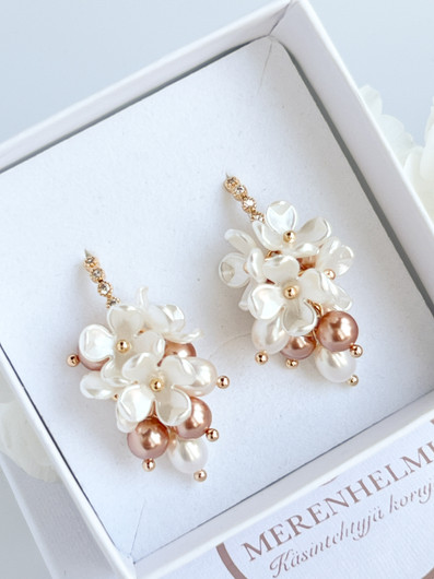 Emily - Rose Gold korvakorut 