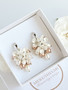 Emily - Rose Gold/ silver korvakorut 