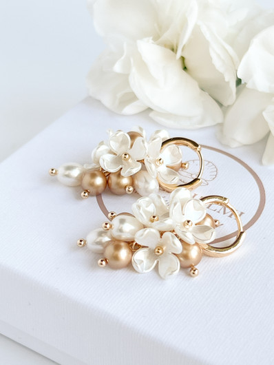 Emily - Vintage gold korvakorut 