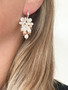 Emily - Rose Gold/ silver korvakorut 
