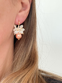 Jada Rose Peach korvakorut