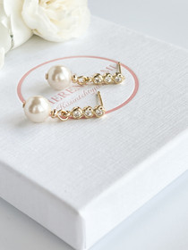 Melody korvakorut kristallihelmillä