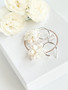 Evelyn silver korvakorut 