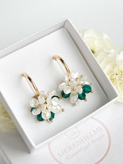 Evelyn Emerald korvakorut 