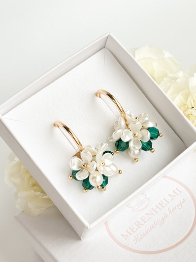Evelyn Emerald korvakorut 
