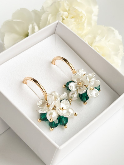 Evelyn Emerald korvakorut 