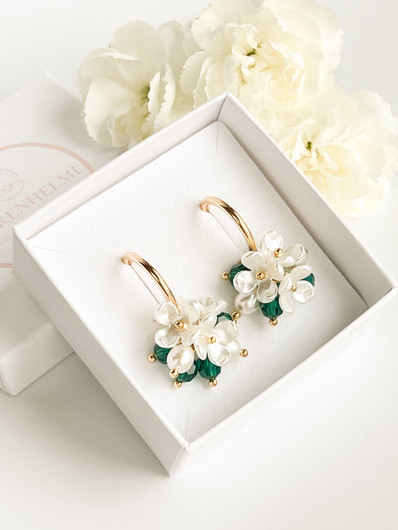 Evelyn Emerald korvakorut 