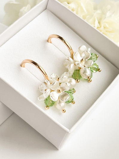 Evelyn Peridot korvakorut 