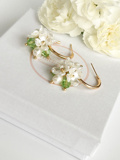 Evelyn Peridot korvakorut 