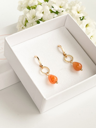 Alina akaatti korvakorut