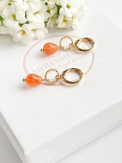 Alina akaatti korvakorut