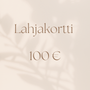 Digitaalinen lahjakortti 100€