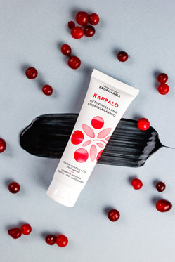 Karpalo aktiivihiili + pha kuorintanaamio 50ml