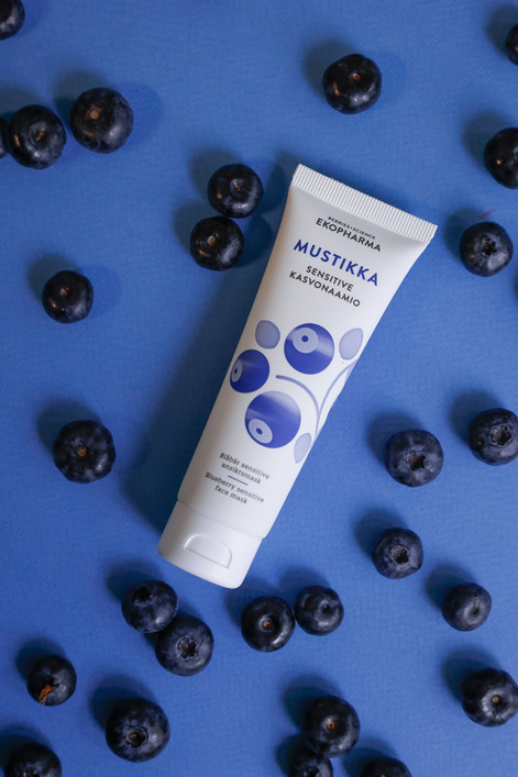 Mustikka sensitive kasvonaamio 50ml