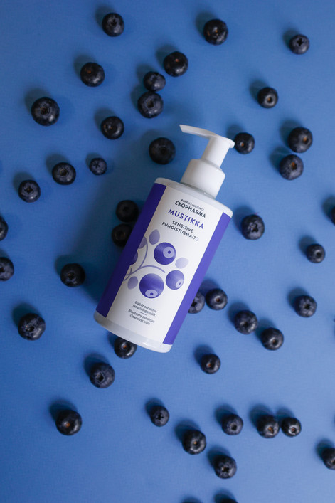 Mustikka sensitive puhdistusmaito 100ml