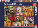 Puppies on the shelf, 500 palaa