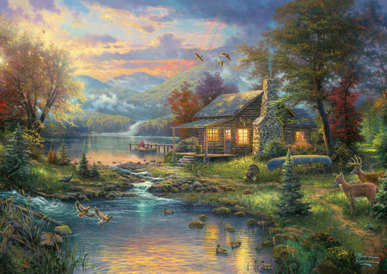 Thomas Kinkade: Nature' Paradise, 500 palaa
