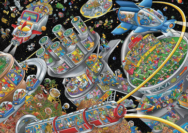 Steve Skelton: Space Colony, 1000 palaa