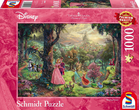 Thomas Kinkade:  Disney, The Sleeping Beauty, 1000 palaa