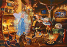 Thomas Kinkade: Geppetto’s Pinocchio, 1000 palaa