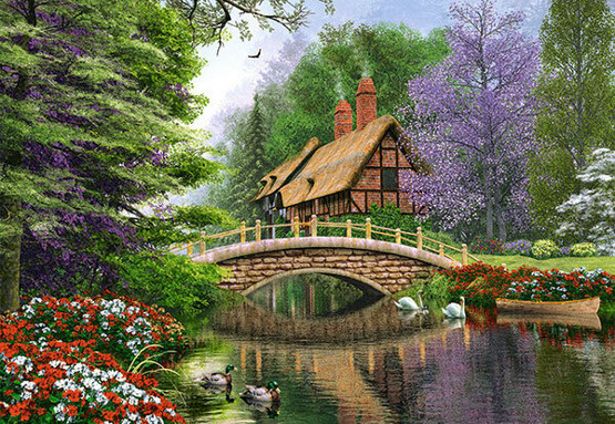 Chalet near the river, 1000 palaa