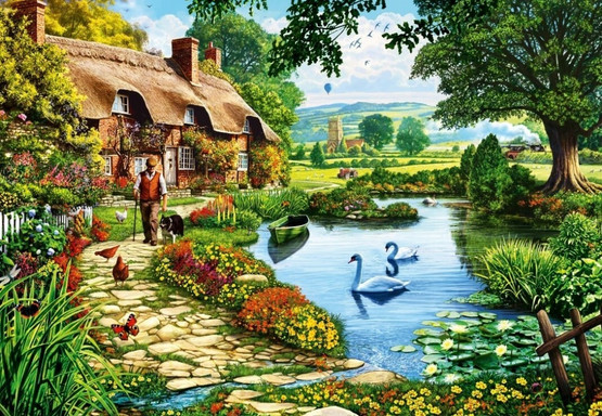 Cottage by the Lake, 1000 palaa