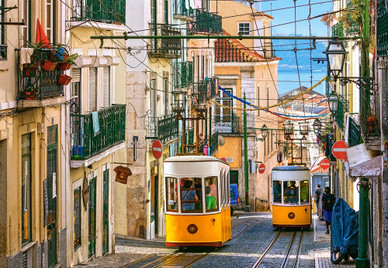 Lisbon Trams, Portugal, 1000 palaa