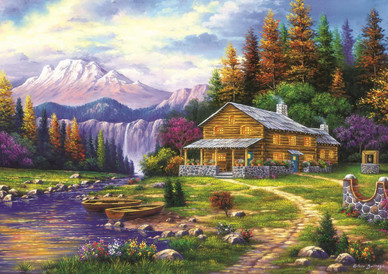 Sunset in the Mountains, 1000 bitar