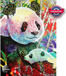 Rainbow Panda, 1000 palaa