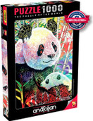 Rainbow Panda, 1000 palaa