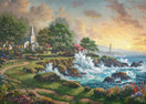 Thomas Kinkade: Seaside Haven, 1000 palaa